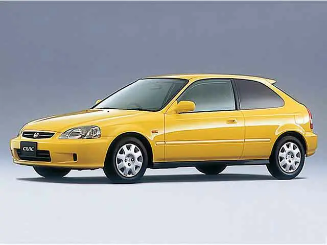 Honda Civic (EK2, EK3, EK4) 6 поколение, рестайлинг, хэтчбек 3 дв. (09.1998 - 08.2000)